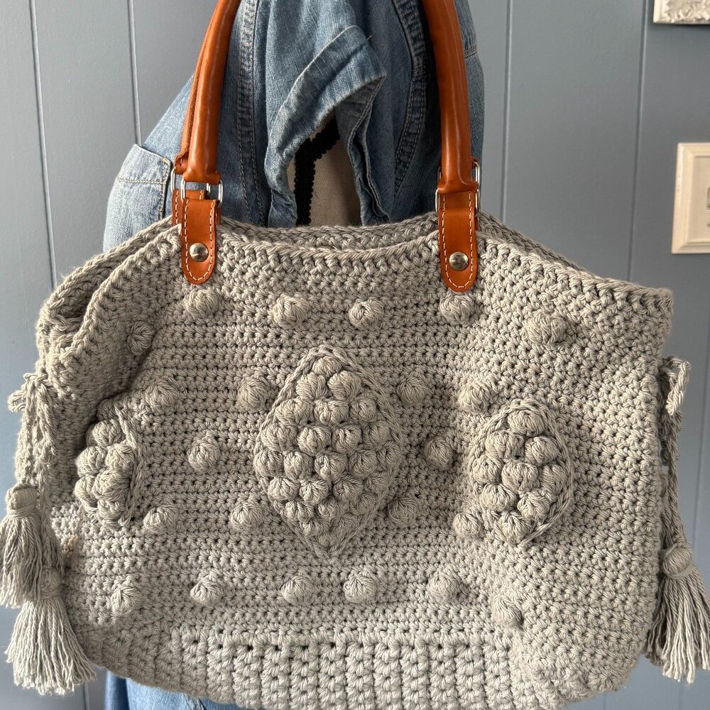 Handmade Crocheted Tote